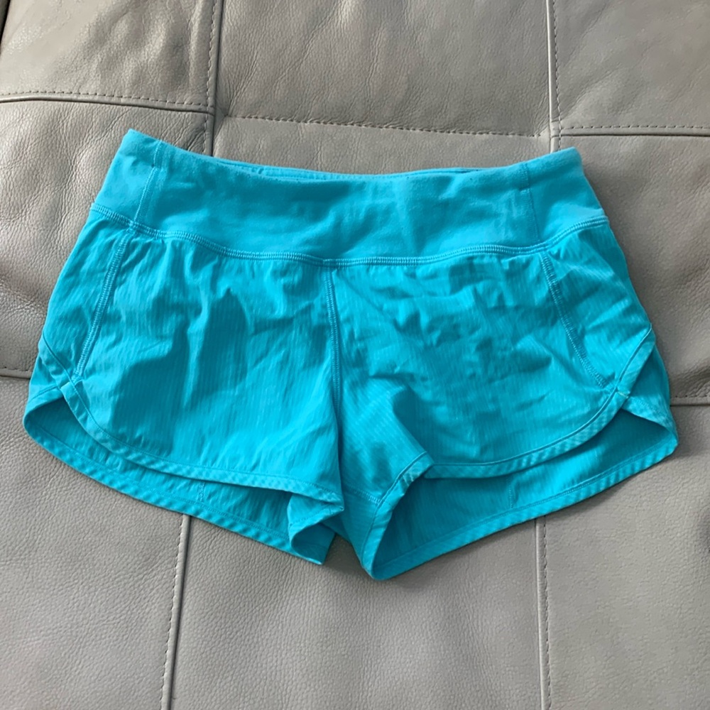 Neon Blue Ivivva Shorts